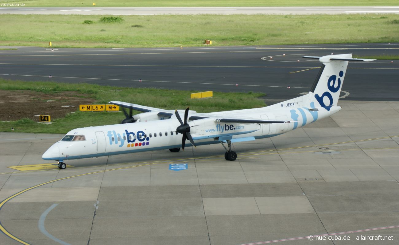 G-JECX (4155) Bombardier Dash 8-Q402