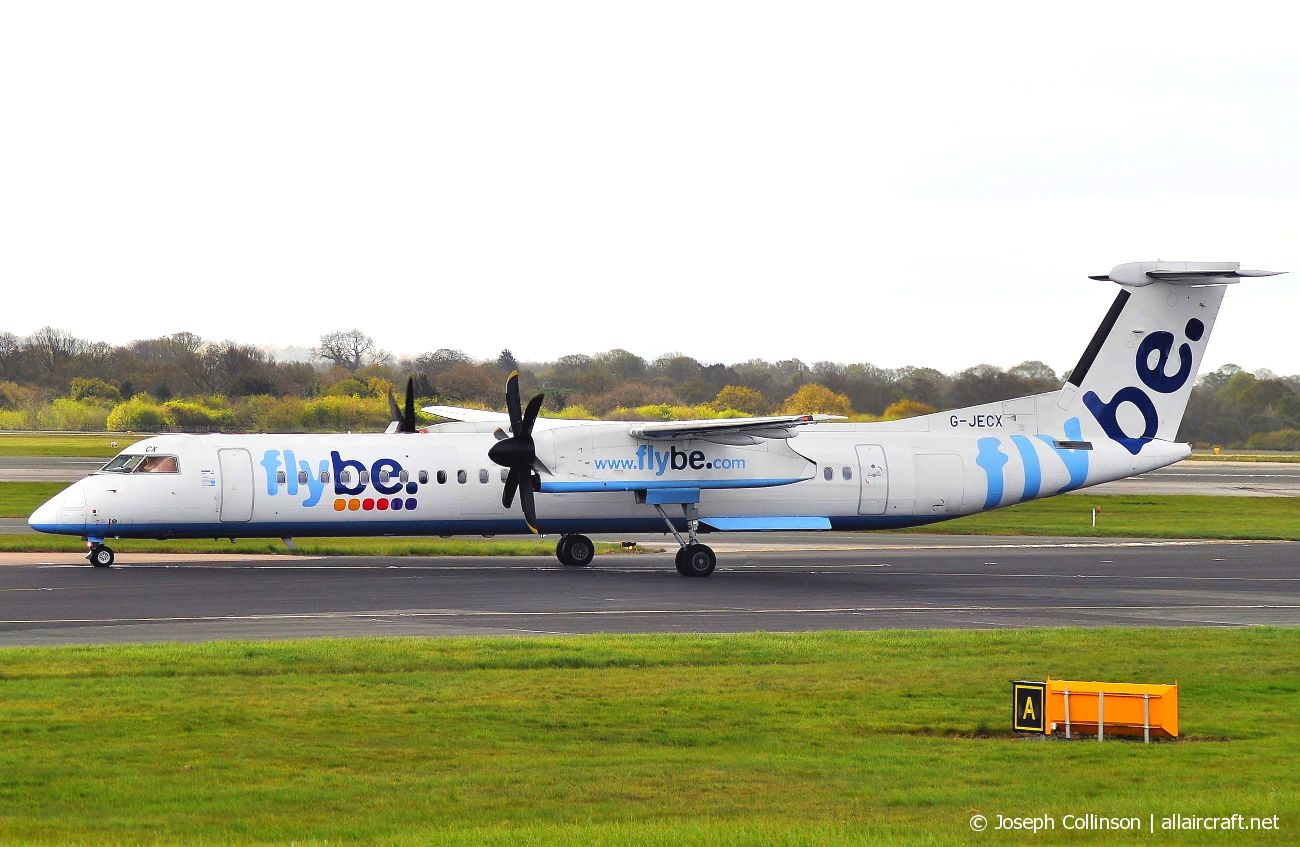 G-JECX (4155) 2007 Bombardier Dash 8-Q402