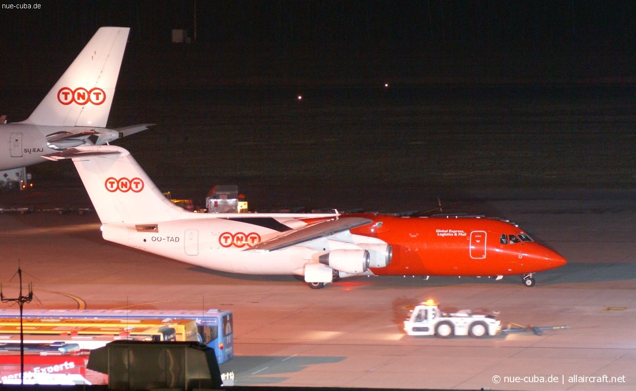 OO-TAD (E3166) 1990 British Aerospace BAe 146-300QT