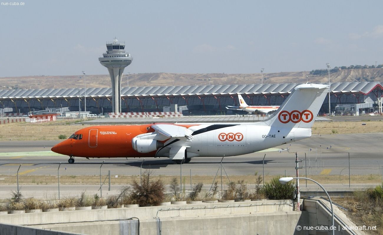 OO-TAE (E3182) 1990 British Aerospace BAe-146-300QT