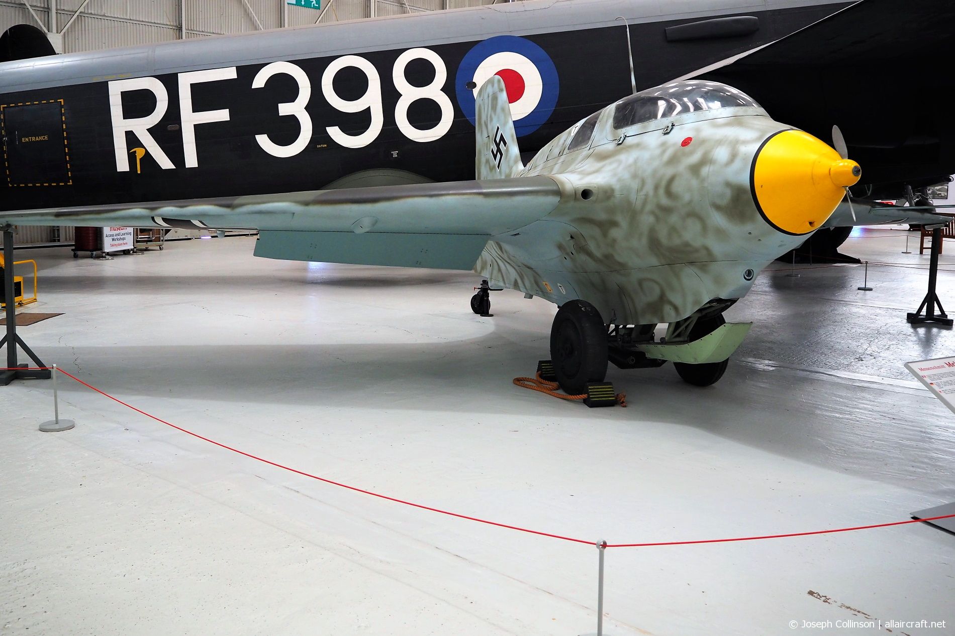 191614 (191614) 1945 Messerschmitt Me-163B-1a Komet