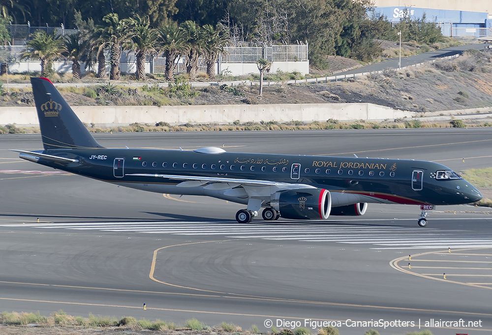 JY-REC (190020129) Embraer 190-400STD