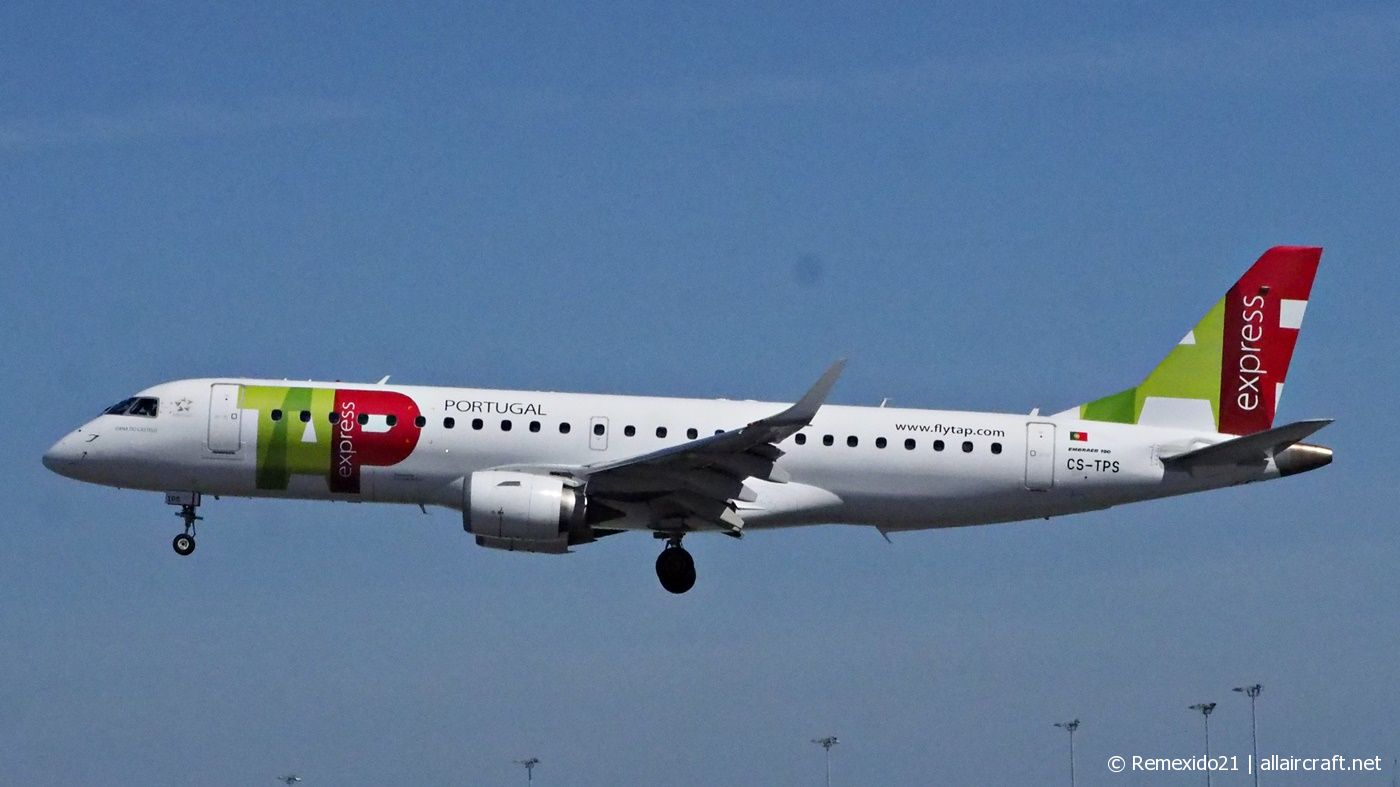 CS-TPS (19000493) Embraer 190-100LR