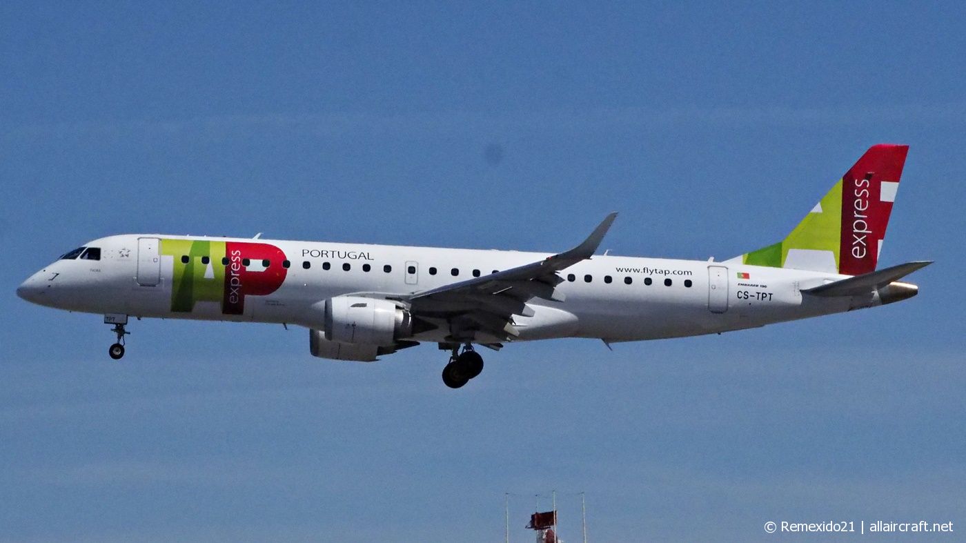 CS-TPT (19000495) Embraer 190-100LR