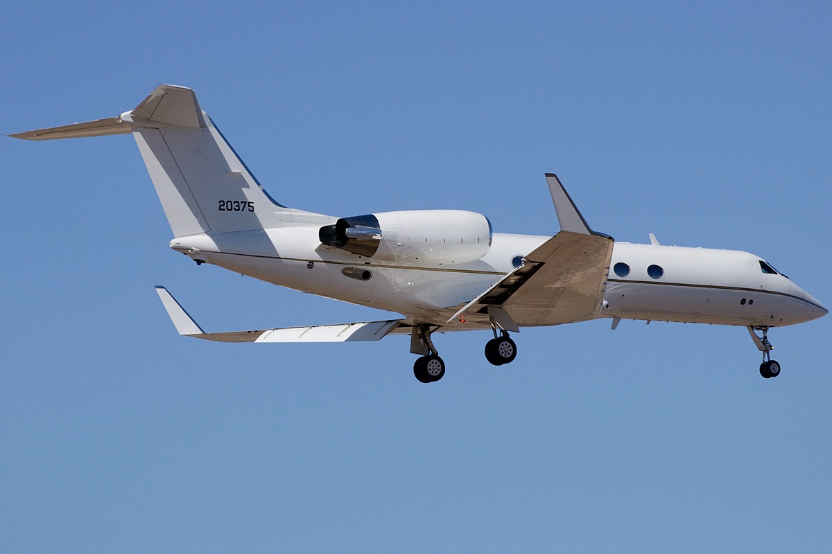 92-0375 (1256) 1992 Gulfstream Aerospace C-20H
