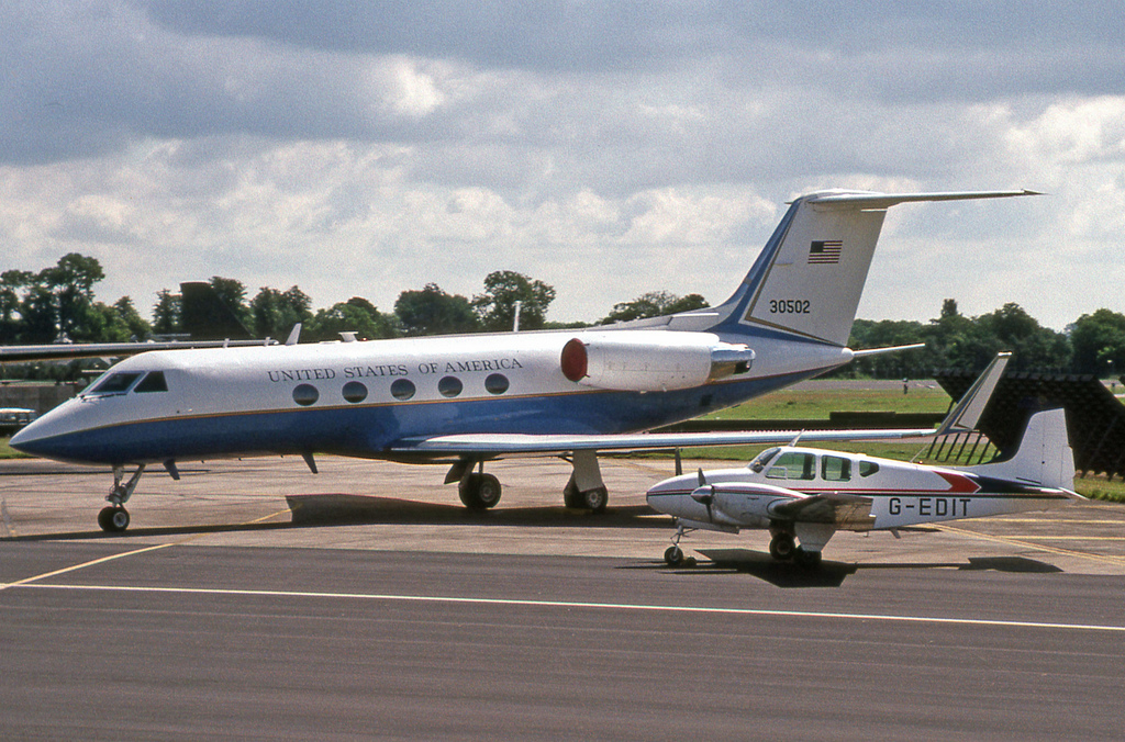 83-0502 (389) 1983 Grumman C-20A Gulfstream III