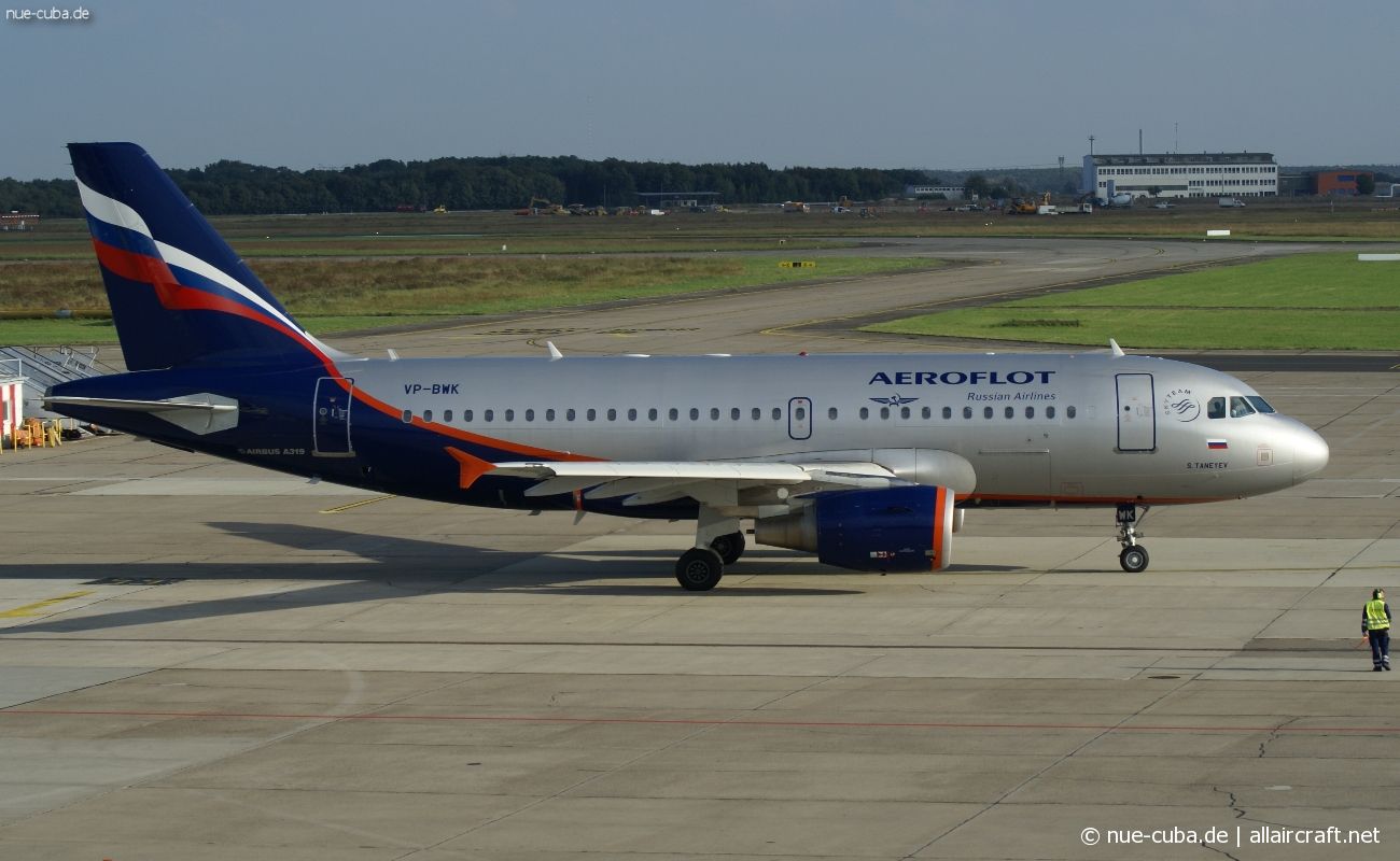 VP-BWK (cn 2222) Airbus A319-111