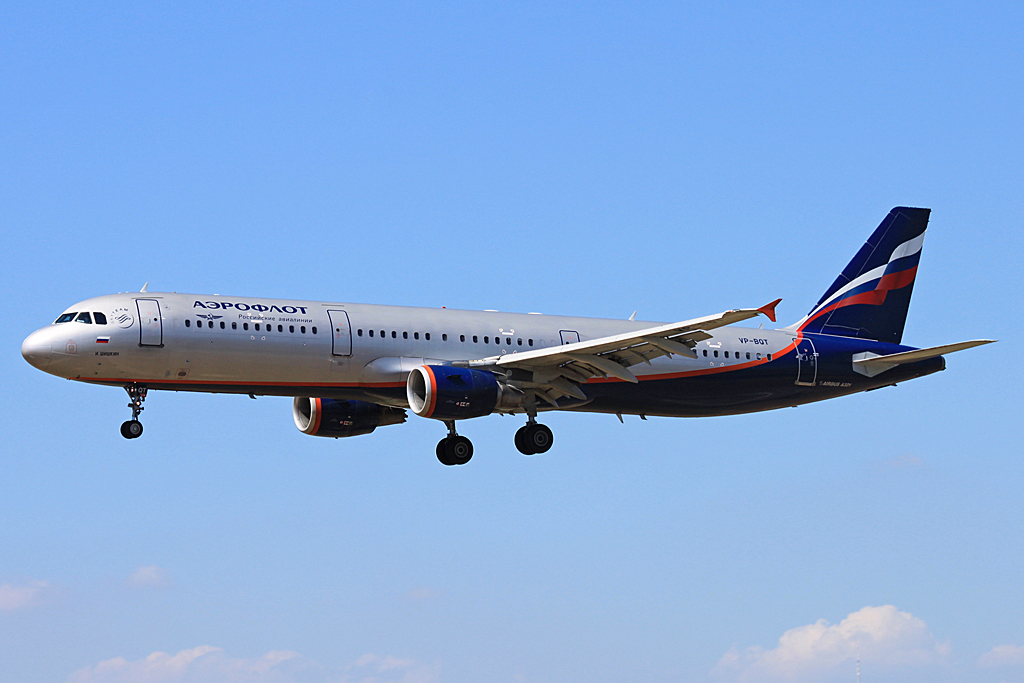 VP-BQT, (cn 2965), Airbus A321-211