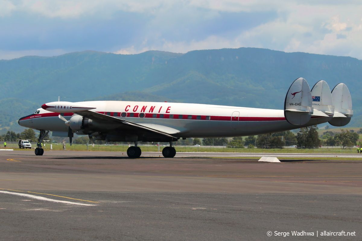 VH-EAG (4176) 1954 Lockheed C-121C Super Constellation