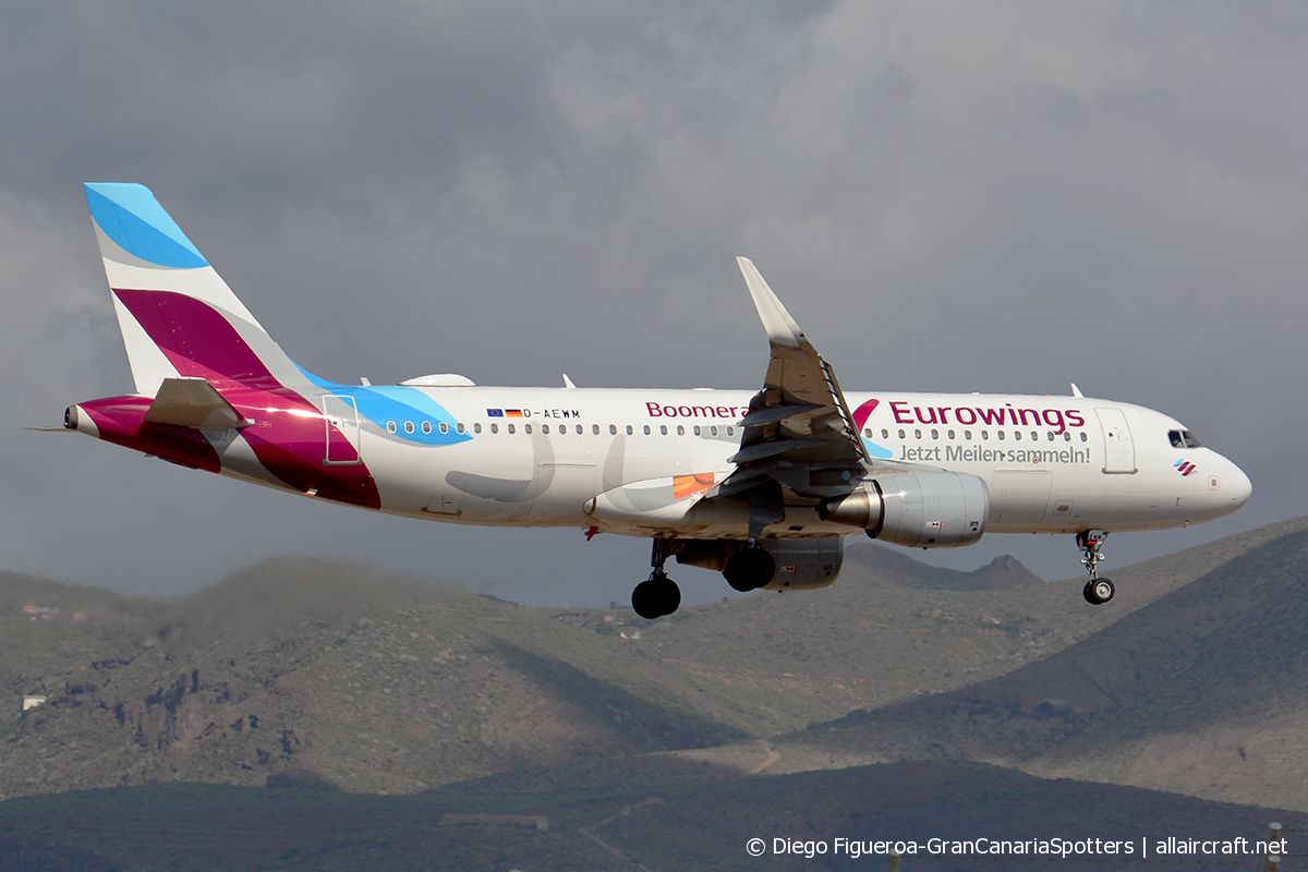 D-AEWM (7259) 2016 Airbus A320-214(WL)