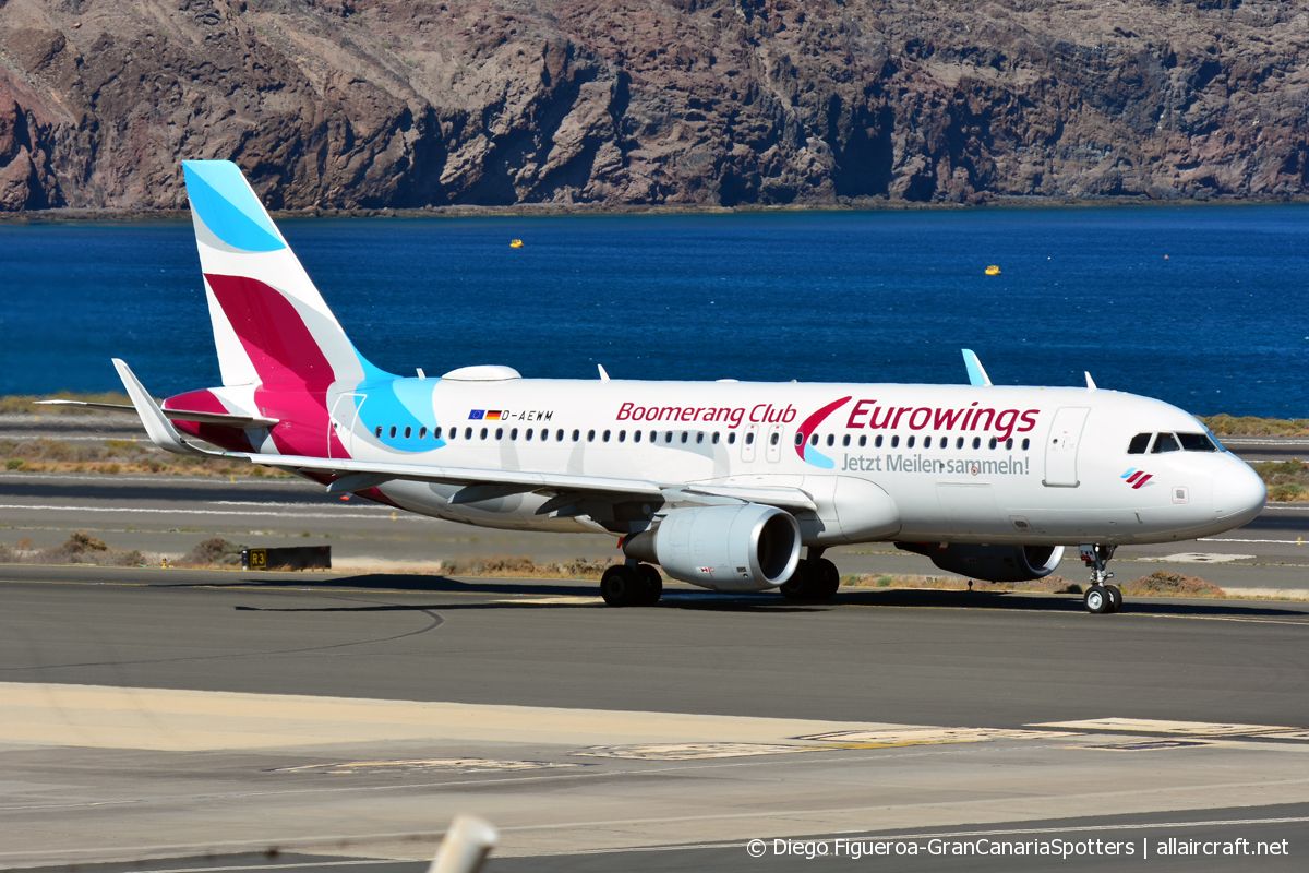 D-AEWM (7259) 2016 Airbus A320-214(WL)