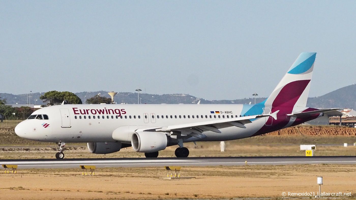 D-ABHC (cn 3594) Airbus A320-214
