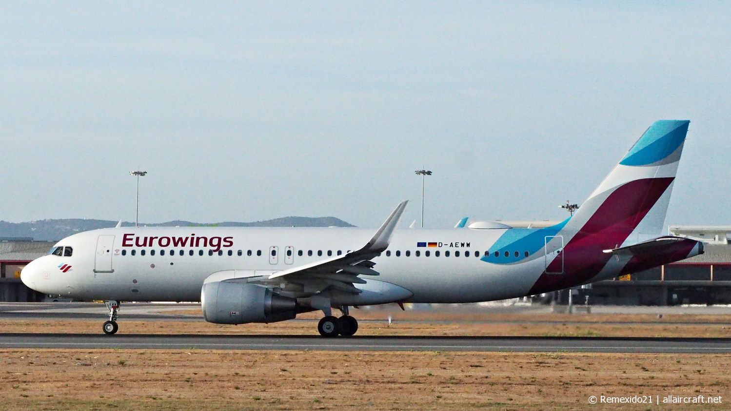 D-AEWW (cn 7615) Airbus A320-214