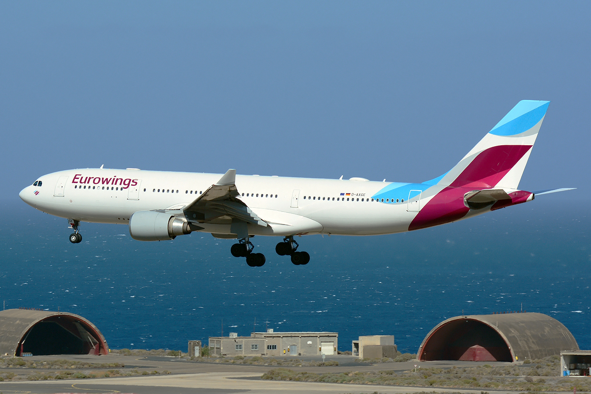 D-AXGE · Airbus A330-202 · (LPA / GCLP)