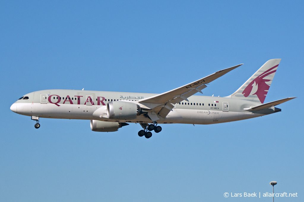 A7-BCV (38340) 2015 Boeing 787-8 Dreamliner