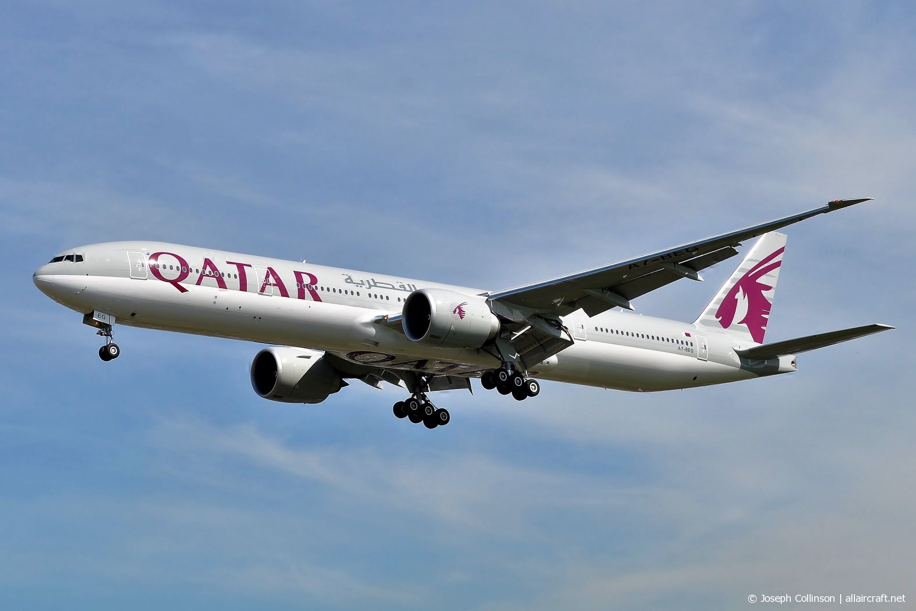 A7-BEG (60333) 2015 Boeing 777-3DZ(ER)