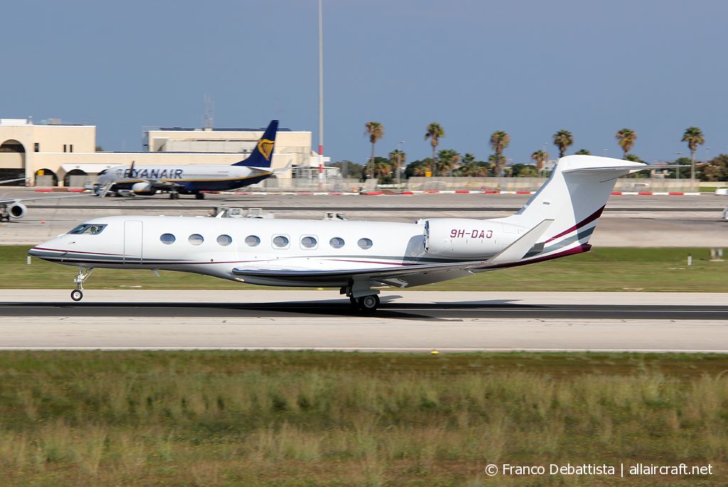 9H-DAO (6409) 2019 Gulfstream Aerospace G650ER