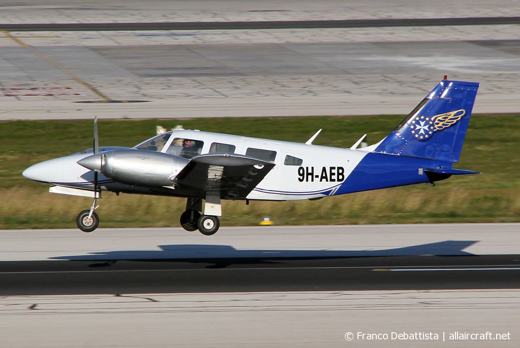 9H-AEB (34-7870066) 1977 Piper PA-34-200T Seneca II