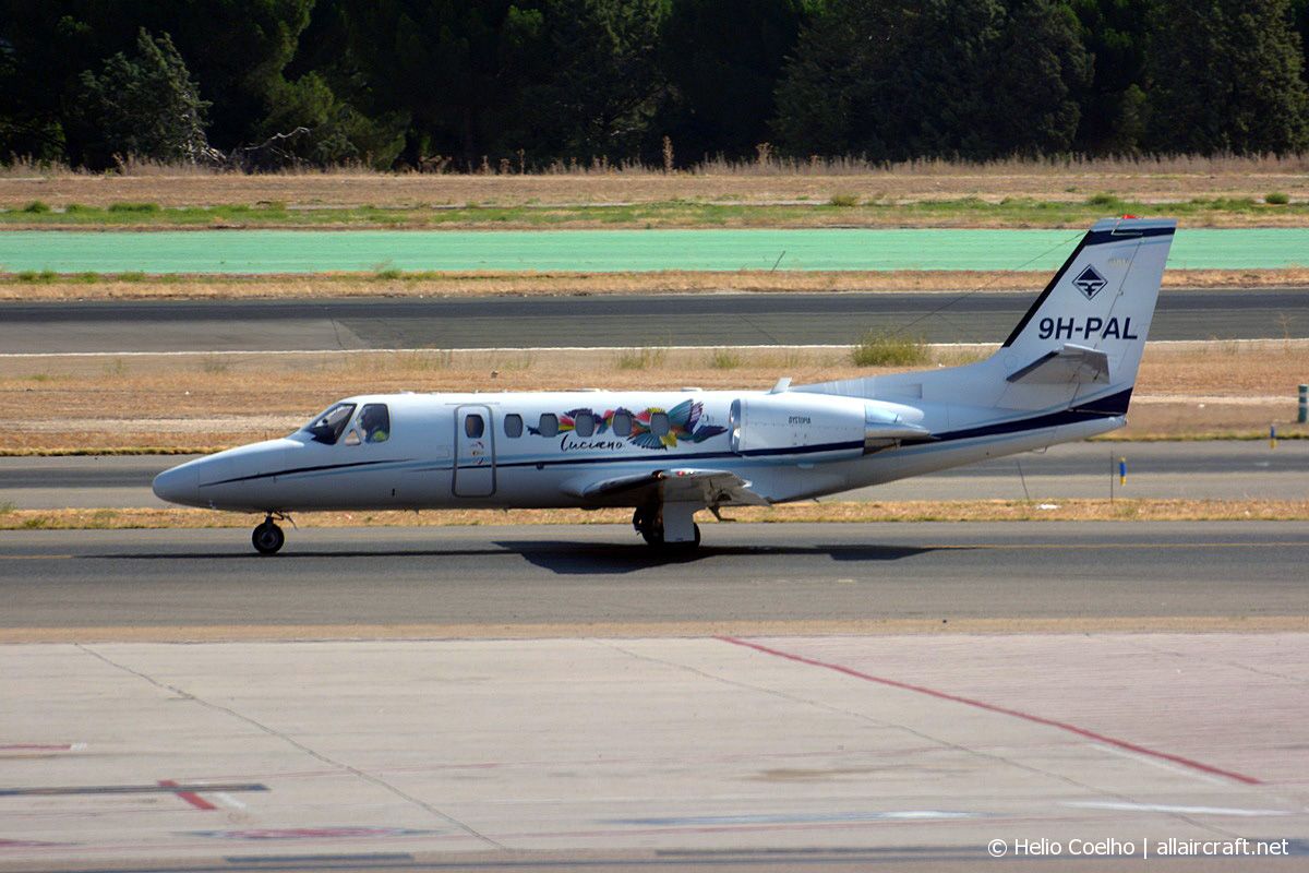 9H-PAL · Cessna 550B Citation Bravo · (MAD / LEMD)