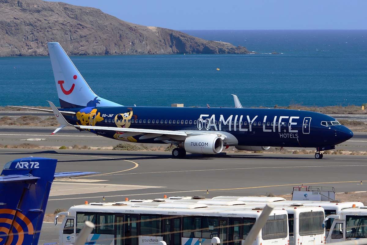 OO-JAF (35133) 2007 Boeing 737-8K5(WL)