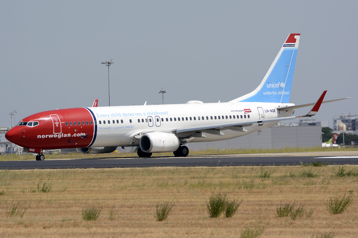 LN-NGE (39050) 2012 Boeing 737-8JP WL
