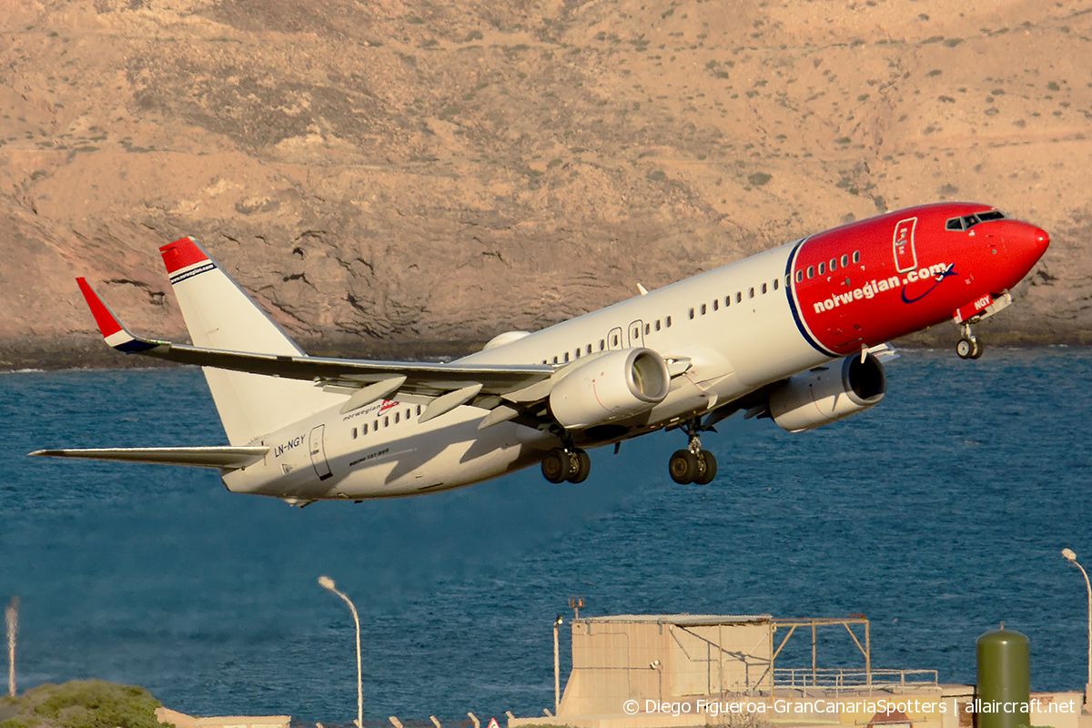 LN-NGY (41126) 2014 Boeing 737-8JP WL