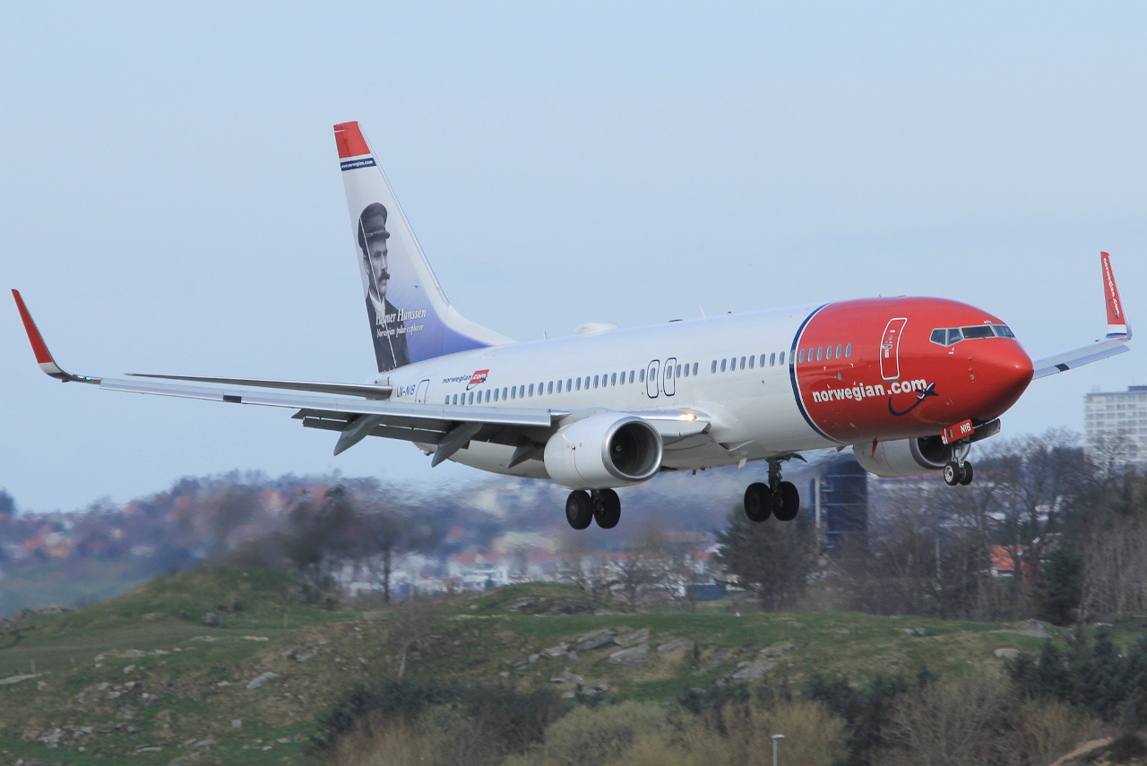 LN-NIB · Boeing 737-86J(WL) · (SVG / ENZV)