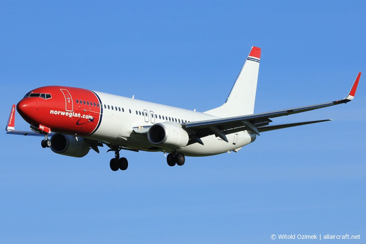 LN-NHE · Boeing 737-8JP(WL) · (SVG / ENZV)