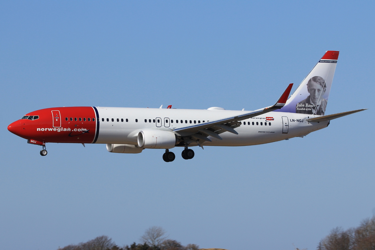 LN-NGJ (39021) 2013 Boeing 737-8JP WL