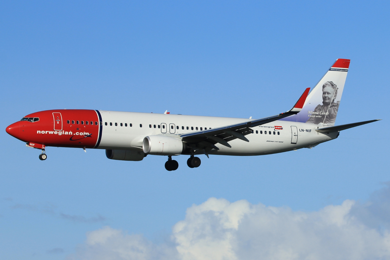 LN-NIF (39434) 2013 Boeing 737-8JP WL