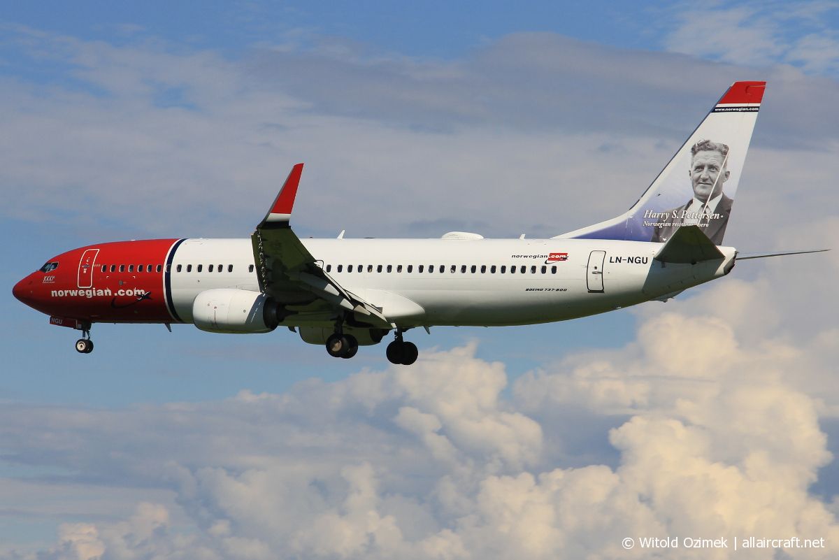 LN-NGU (39030) 2014 Boeing 737-8JP(WL)