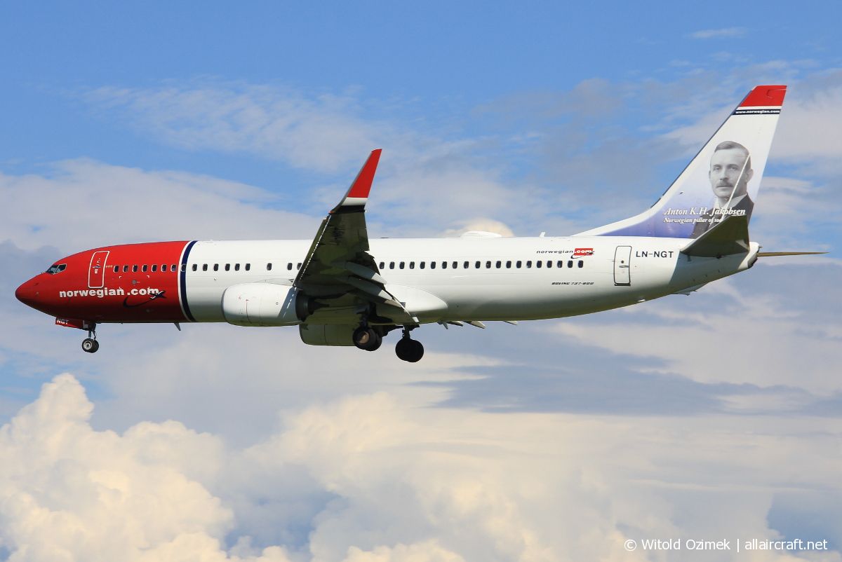 LN-NGT (41125) 2014 Boeing 737-8JP(WL)