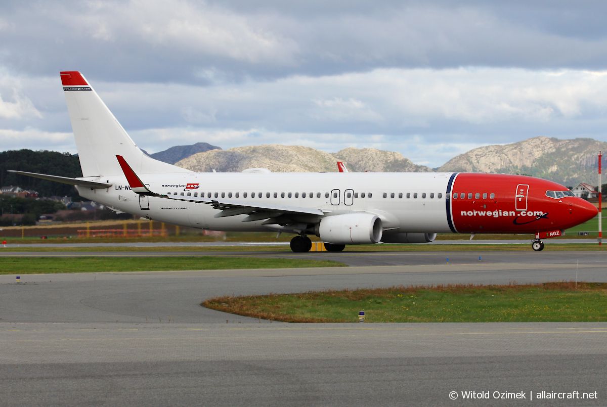 LN-NGZ (41127) 2014 Boeing 737-8JPWL