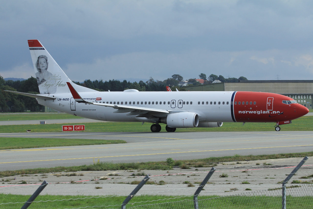 LN-NOD · Boeing 737-8Q8(WL) · (SVG / ENZV)
