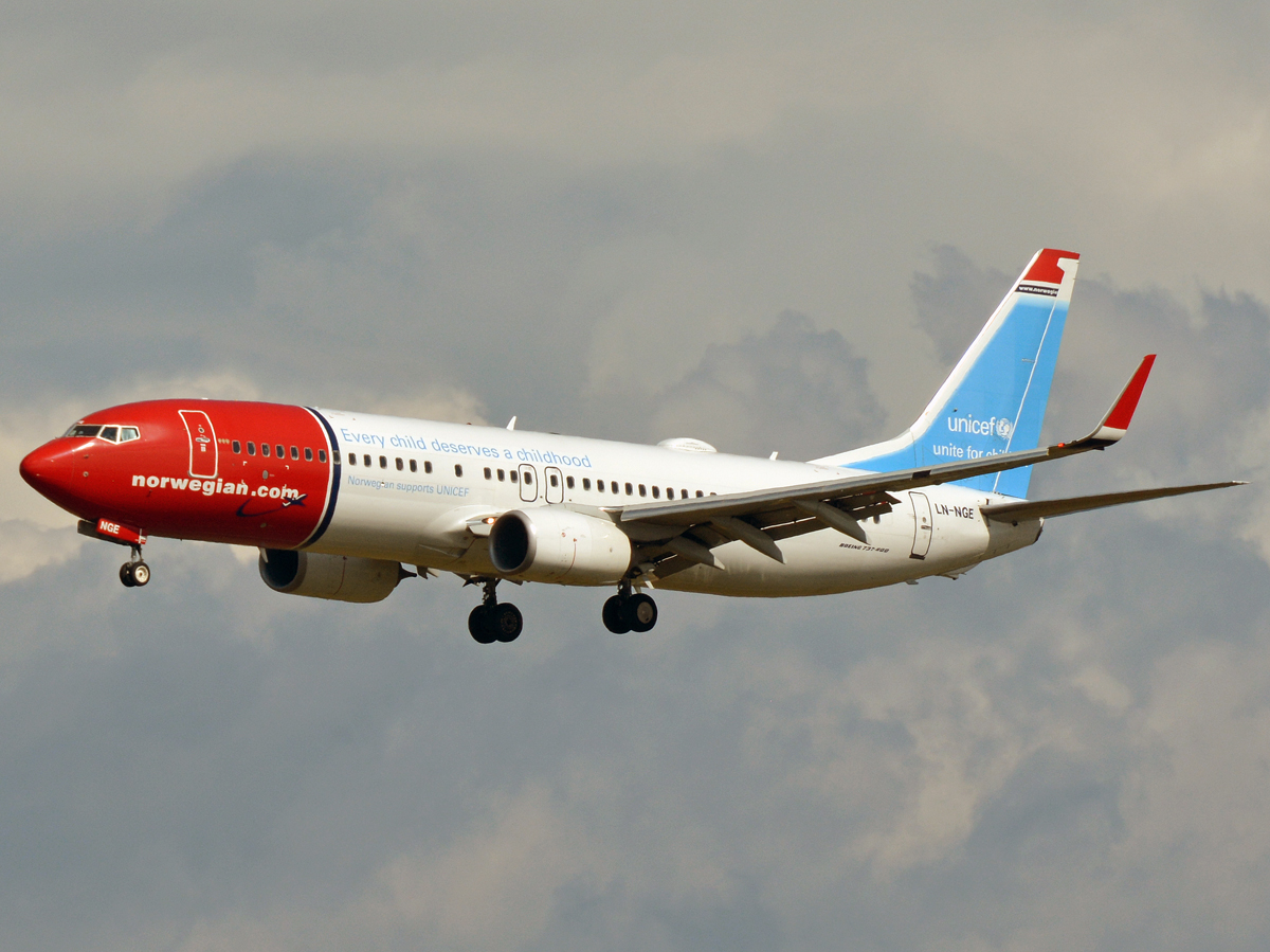 LN-NGE (39050) 2012 Boeing 737-8JP WL