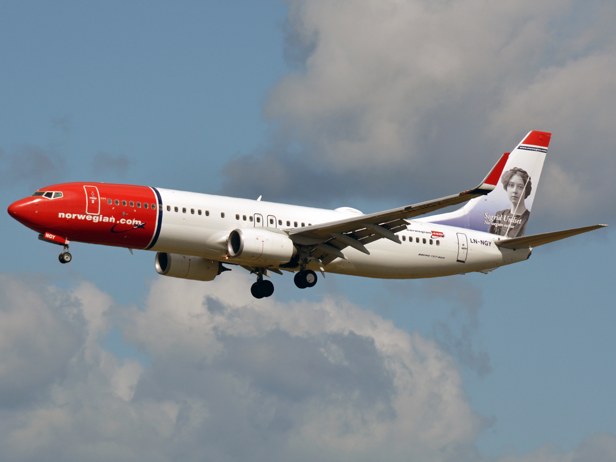 LN-NGY (41126) 2014 Boeing 737-8JP WL
