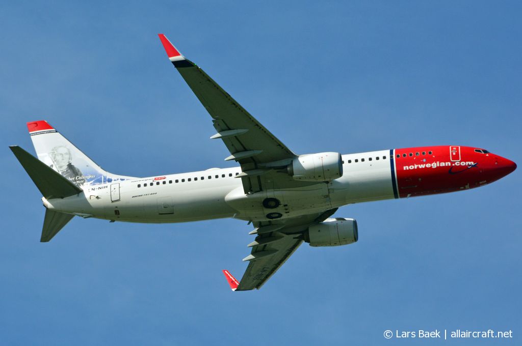 LN-NIH (43879) 2014 Boeing 737-8JP WL