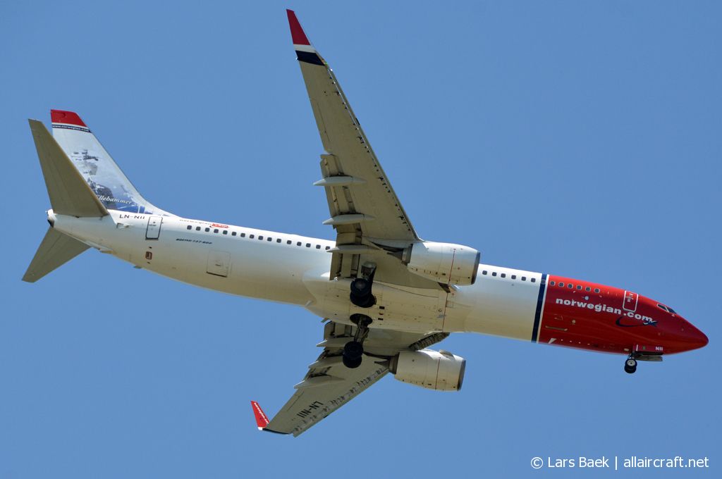 LN-NII (43877) 2014 Boeing 737-8JP WL