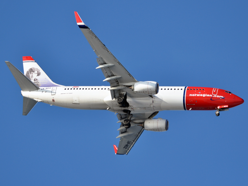 LN-NOZ (39420) 2011 Boeing 737-8JP WL
