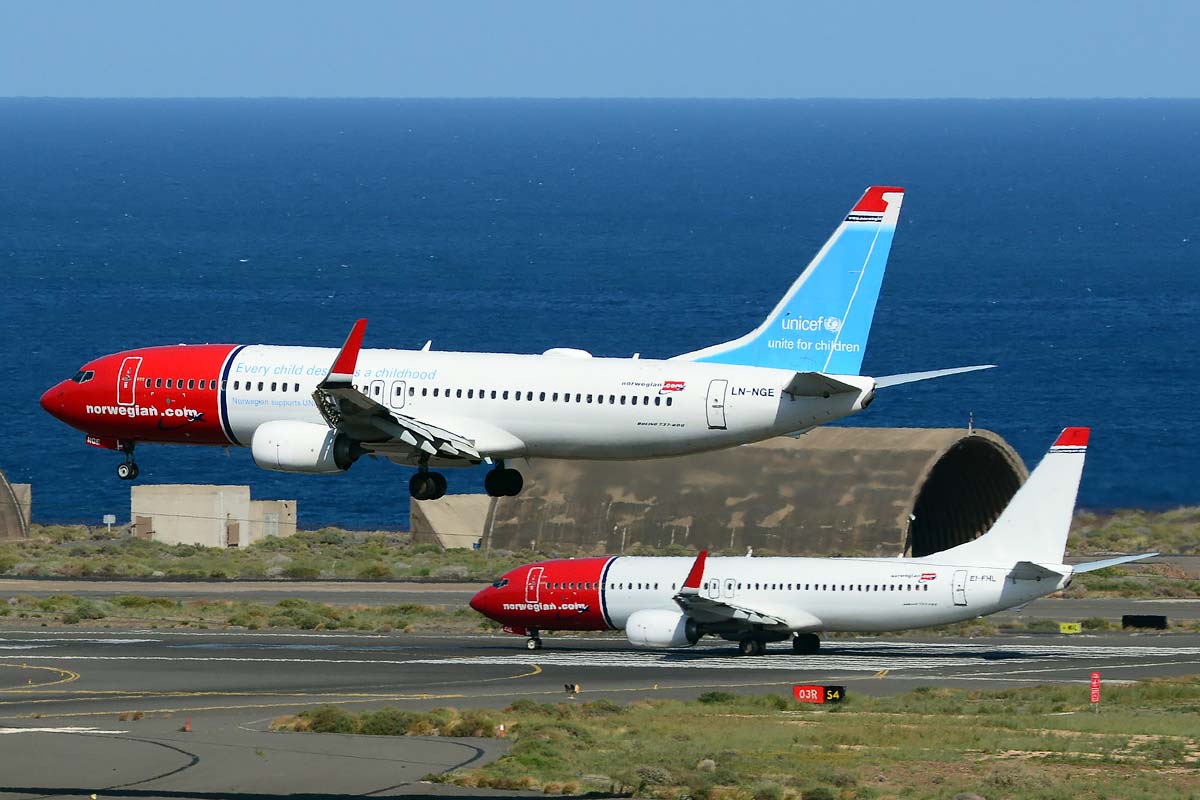 LN-NGE (39050) 2012 Boeing 737-8JP WL