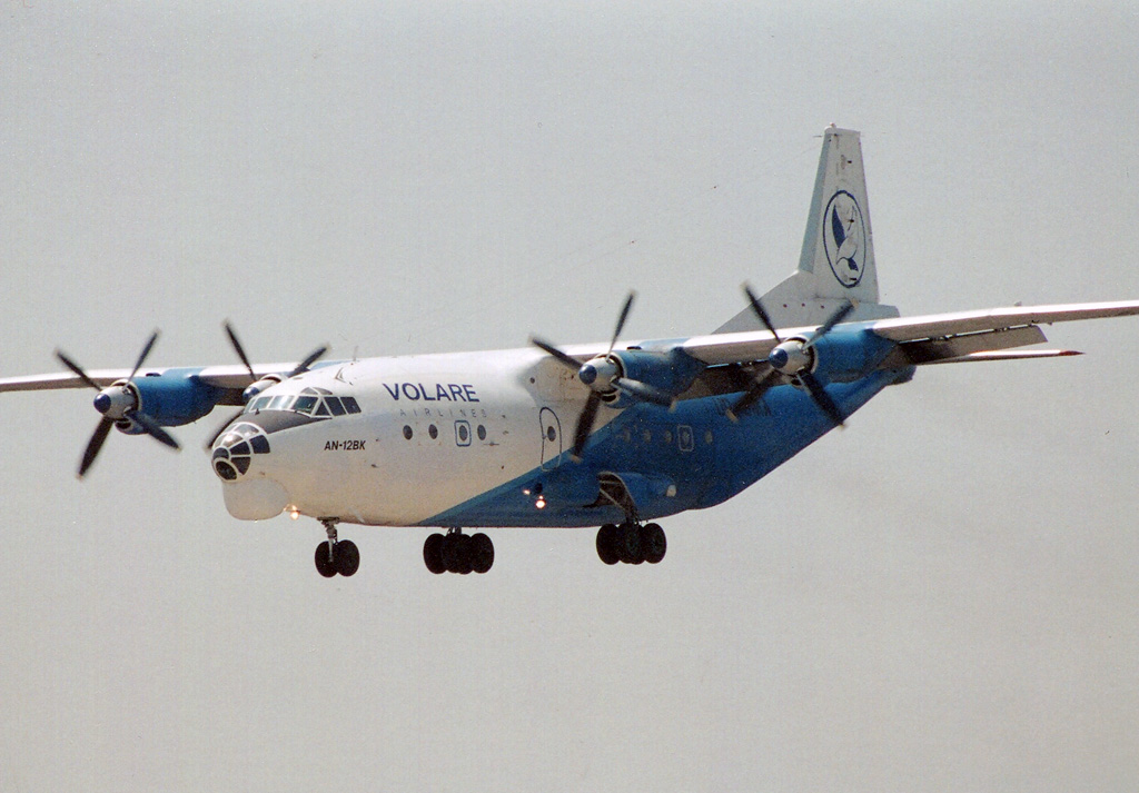 UR-SMA · Antonov An-12BK · (LIS / LPPT)