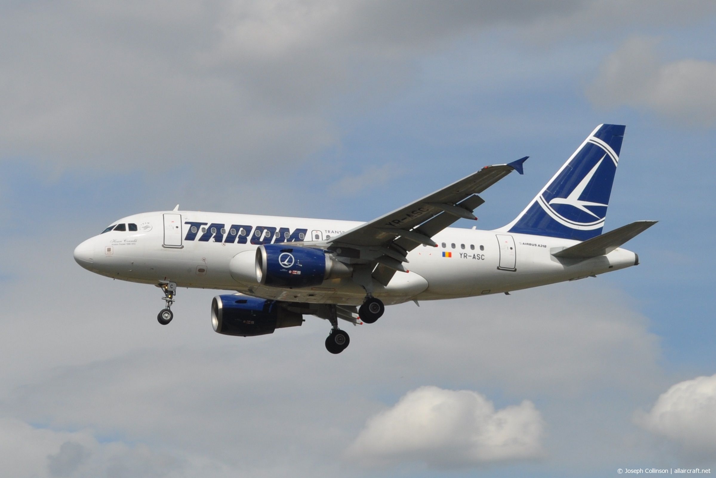 YR-ASC (3220) 2007 Airbus A318-111