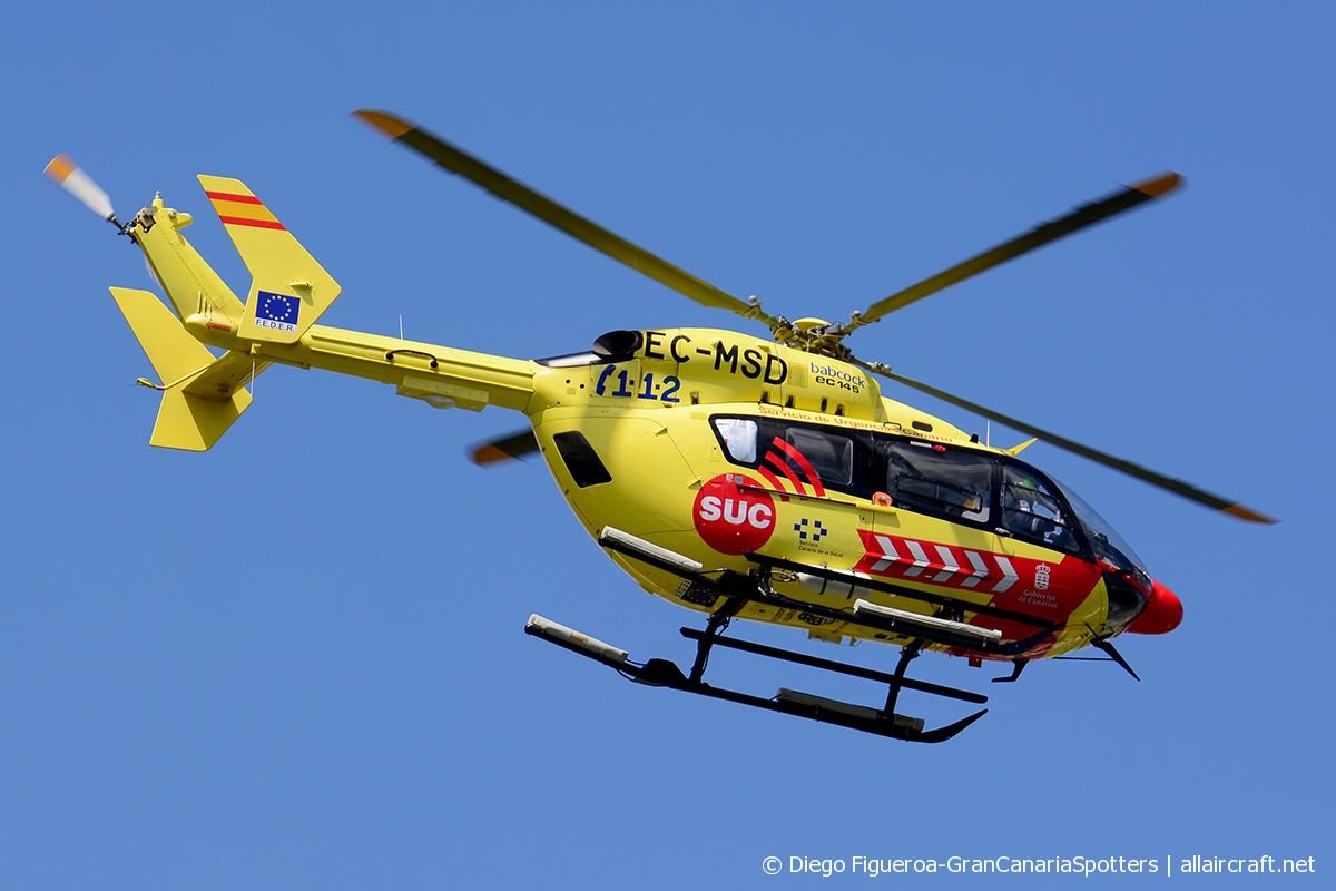 EC-MSD (9673) 2014 Eurocopter EC 145