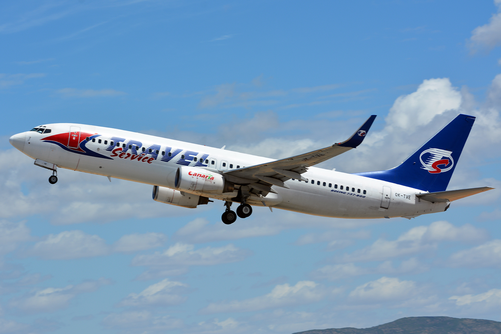 OK-TVE · Boeing 737-8CX(WL) · (FAO / LPFR)