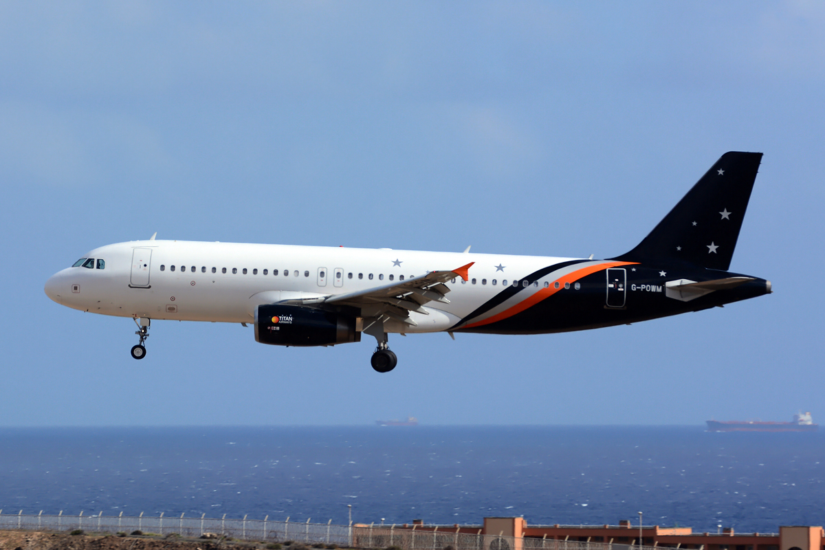 G-POWM, (cn 2564), Airbus A320-232