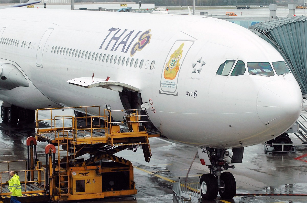 HS-TNB, (cn 681), Airbus A340-642