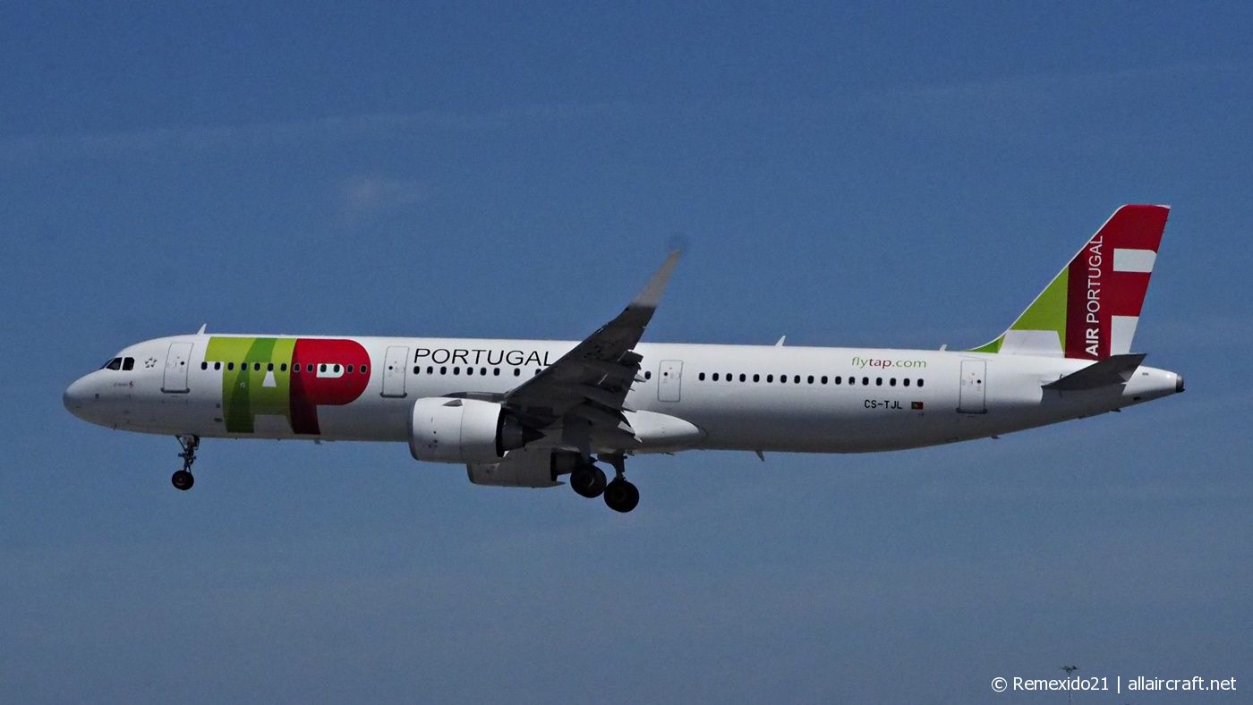 CS-TJL (8591) 2018 Airbus A321-251N