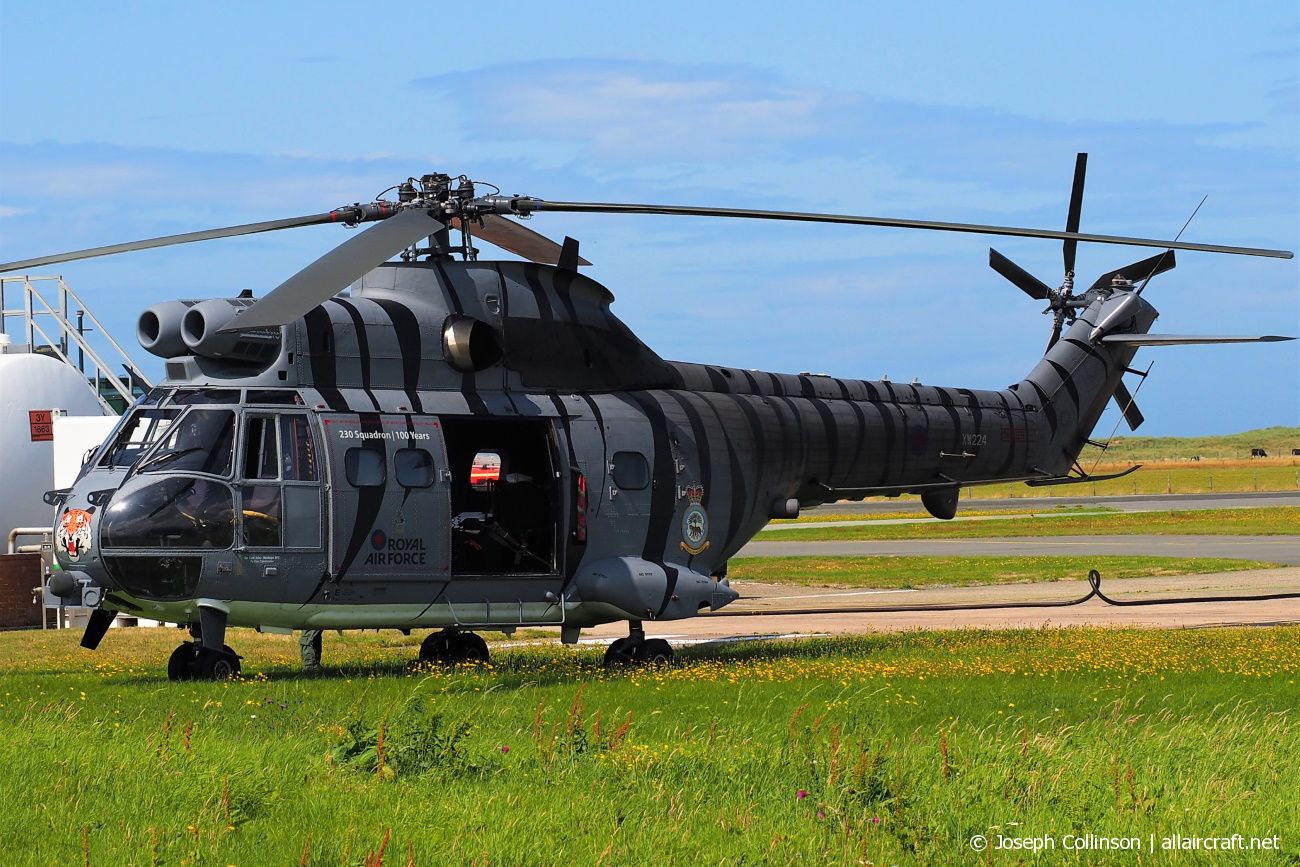 XW224 (1166) 1972 Westland Puma HC.2