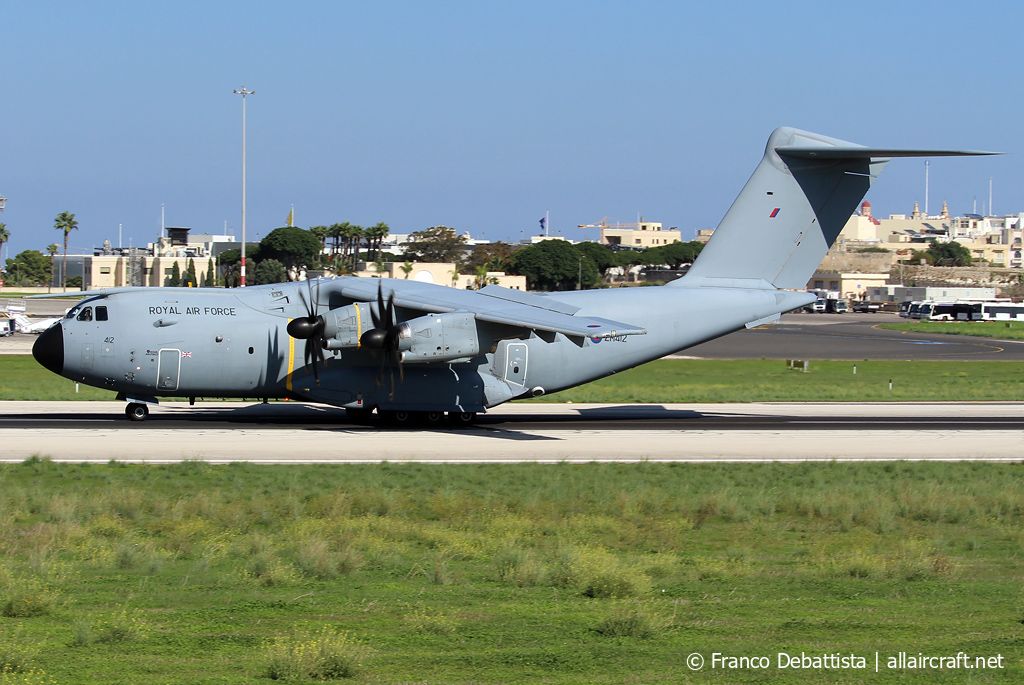 ZM412 (042) 2016 Airbus A400M-180 Atlas C.1