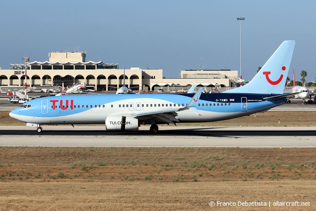 G-TAWD (37265) 2012 Boeing 737-8K5 WL